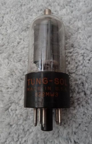 TUNG SOL 25BQ6 gtb 25CU6 Amplifier Vacuum Tube Date Code 322MW3 TESTED WORKING