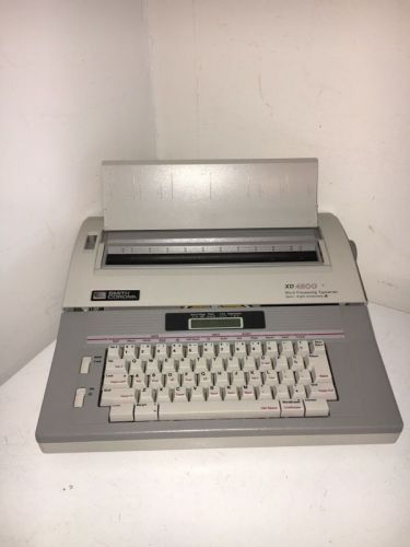 Smith corona word processing typewriter xd 4800 for sale