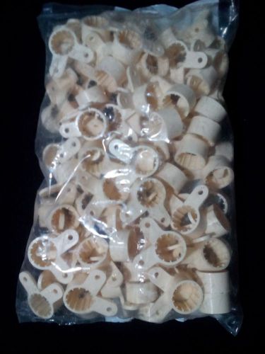 4100 pcs ezglide tube clamp lot cts non corrosive poly sioux chief suspension for sale