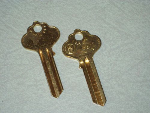 Lot of 2 True Value IN35 Tru Guard Key  Blanks Made in USA by esp