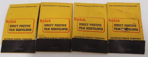 Group of (4) Kodak Direct Positive Film Redeveloper KPC 33376