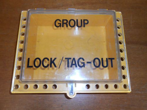 Lab safety supply group lock/tag-out box (lockbox) product no. 26958 for sale