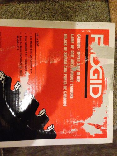 New ridgid 14&#034; carbide tipped 80 tooth sawblade- 3 pack for sale