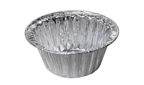 24 Pcs DISPOSABLE ALUMINUM FOIL CONTAINER FOR CUPCAKES,CHOCK CAKES,MUFFINS.