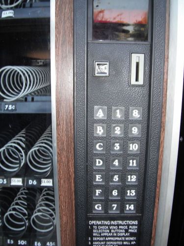 Snack vending machine usi snackmart ii model 2099 for sale