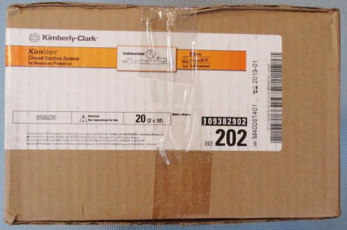 1 Case of 20 Units -Kimberly Clark 202- KimVent Closed Suction System