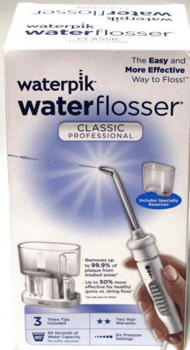 NEW WaterPik Professional Classic Water Flosser WP-72 3 Tip  FREE SHIP SEALED *