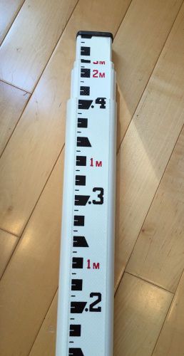 New crain mound city 5 meter #903088 svr-5.0m philly metric survey leveling rod for sale