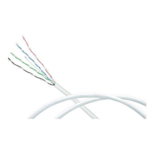 Belden - 23awg 4pr Cat6 STP PVC Plenum Cable (White)