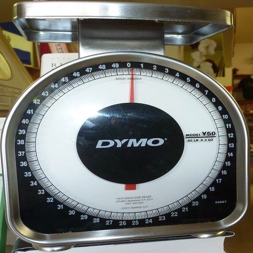 DYMO Mechanical Portion Control Scale Rotating Dial 50lb x 2 oz Model Y50 Tool