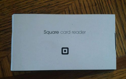 Square credit card reader