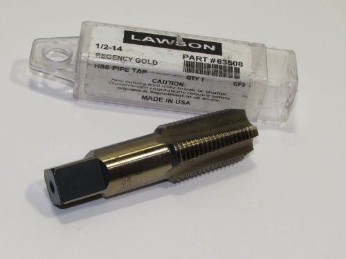 LAWSON Regency GOLD - Pipe Hand Tap, High Speed Steel (HSS), 1/2-14 NPT 63508