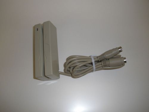 Magtek #21080203 Magstripe MiniWedge Swipe Reader (Tracks 1 &amp; 2 with PS/2 Cable)