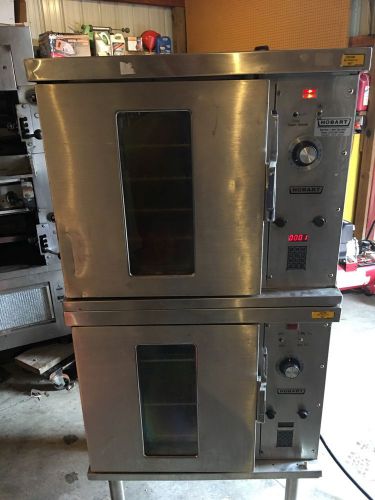 Hobart Half Size Electric Convection Oven Double Stack
