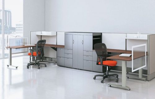 Divi Modern Collaborative Office Modular Workstation/Desk/Table/Cubicle/Panels