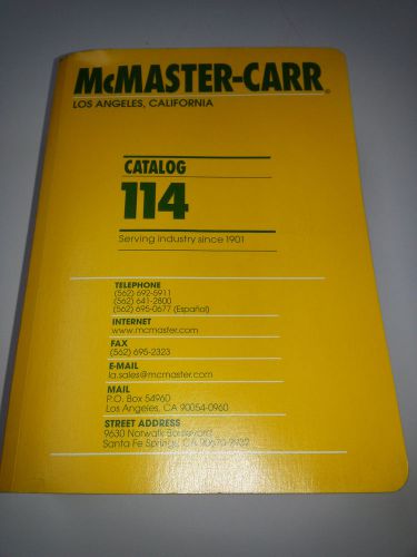 McMaster-Carr Catalog 114
