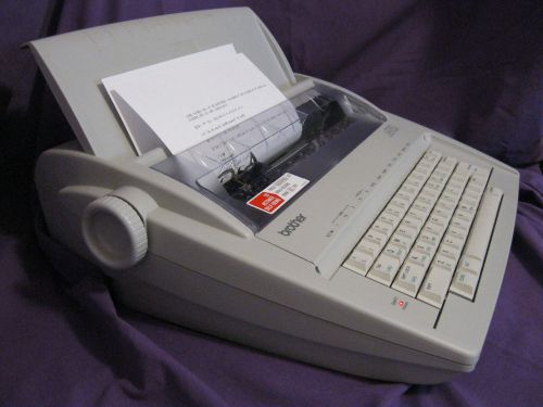 ELECTRONIC TYPEWRITER BROTHER CORRECTRONIC GX-6750