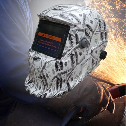 1x welding helmet auto darkening solar mask arc tig grinding mig gs8 for sale
