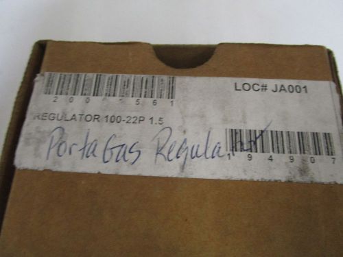 PORTA GAS REGULATOR 194907 *NEW IN BOX*