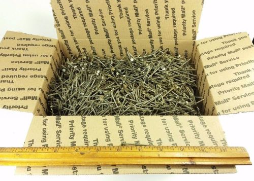12 lbs 16ga 1-1/2&#034; 38mm 4d Nail lot finish steel Northwestern Steel and Wire Co.