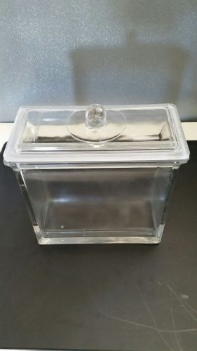 Desaga heidelberg 20cm glass tlc chromatography developing chamber with lid for sale