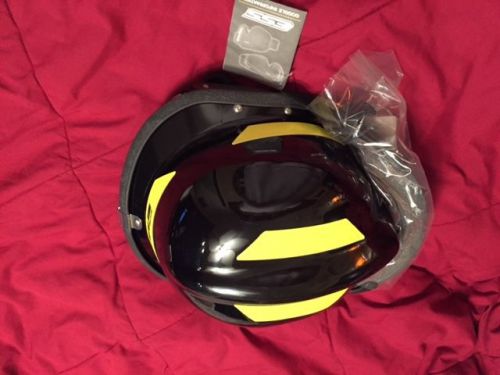 BULLARD USRX HELMET BLACK Fire and Rescue Helmet, Black, Modern