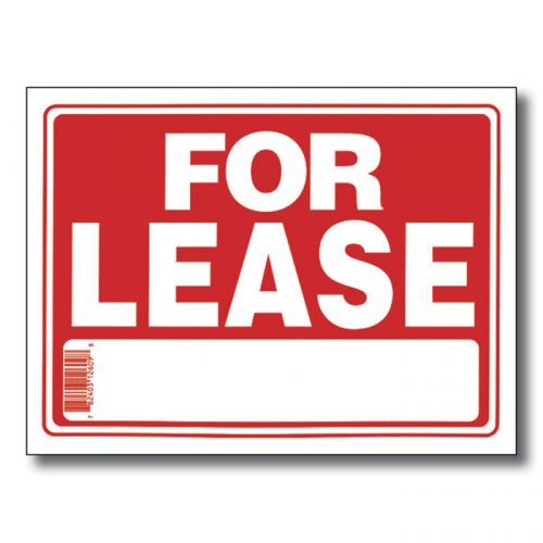BAZIC 9&#034; X 12&#034; For Lease Sign  of-24