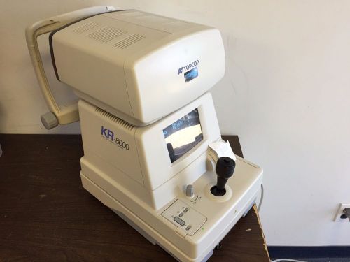 Topcon KR-8000 Auto Kerato-Refractometer, Auto-Ref-Keratometer. VERY CLEAN UNIT.