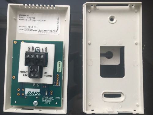 Automated Logic Thermostat with Humidity LSBASE2H