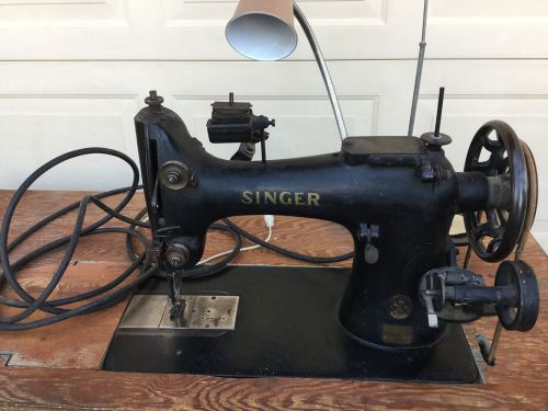 Antique singer 132k6  extra heavy duty  walking foot  industrial sewing machine for sale