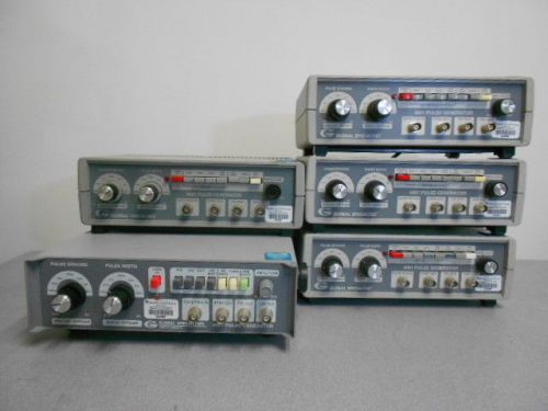Global Specialties 105-4001 5Mhz Variable Signal Pulse Generator (Lot of 5)