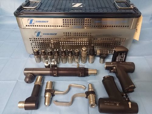 Zimmer universal power system , 2 handpieces, 16 attachments 1 battery for sale