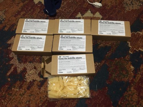 6.6 LBS 3M Removable Gummy Glue Jet-Melt - new in boxes