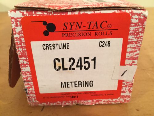 Syn-Tac CL2451 Metering Roller Hamada For Crestline C-248