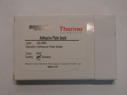 Lot of 44 Thermo Scientific Adhesive Plate Seals AB-0580