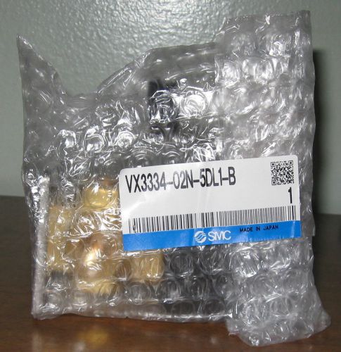 Smc solenoid valve vx3334-02n-5dl1-b  (3 port, use with variey of fluids) new for sale