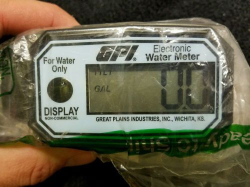 GPI 01N 01N31GM 3-30GPM 1&#034;NPT Flow Meter  Digital Water Meter MAKE OFFER TO WIN