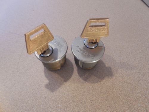 2 US LOCK Mortise Lock Cylinders