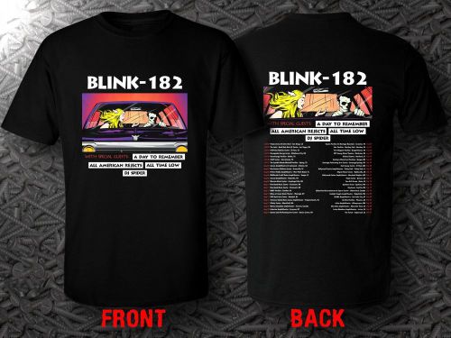 Blink-182 Tour 2016 Tour Date T-Shirts Tee Shirt Size S - 5XL