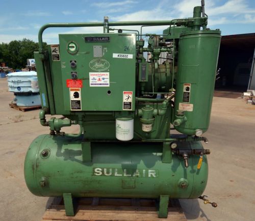 Sullair 10b-25 rotary screw air compressor (inv.35632) for sale