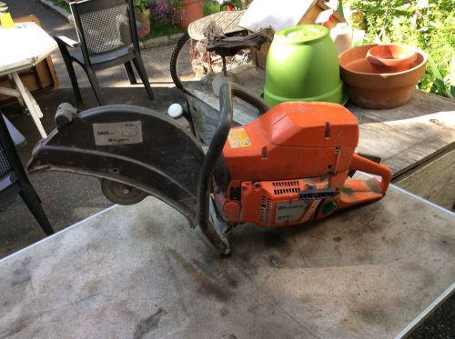 Husqvarna 371k cut off saw as is piston scored? 14 inch saw concrete saw for sale