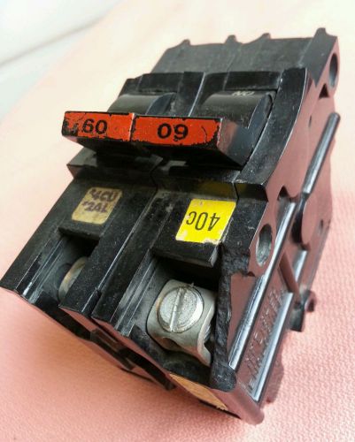 Federal pacific   2 pole  60 amp  circuit  breaker na260 for sale