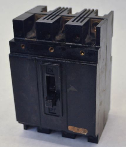 Ge general electric te32100 circuit breaker 3pole 100amp 240vac type te for sale
