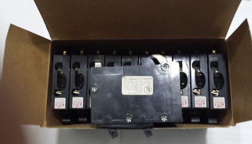 10 Pack, Square D Tandem Circuit Breaker 20 Amp QOT 2020, 120 AC, 2 Single Poles