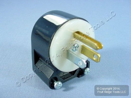 Cooper industrial straight blade angled plug nema 5-15 5-15p 15a 125v 5266an for sale