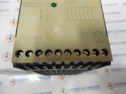 SIEMENS,P/N-3TK2907-0BB4,SAFETY EXPANSION MODULE,TESTED