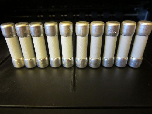LOT OF (10) LittelFuse 6A 500V 13/32 Inch Dia x 1-1/2 Inch Length-Military Grade