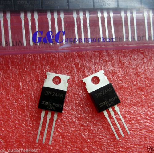 20pcs irfz44n ir to-220 n-channel 49a 55v transistor mosfet new good quality t6 for sale