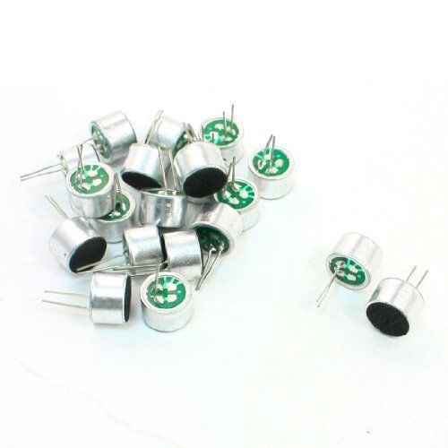 20x aluminum housing stereo 46db full-directional electret microphone new for sale
