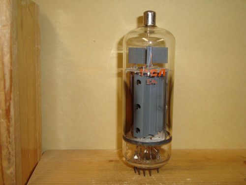 ONE RCA TESTED GREAT 6LF6 BEAM POWER AMPLIFIER TUBE-EXCELLENT TUBE